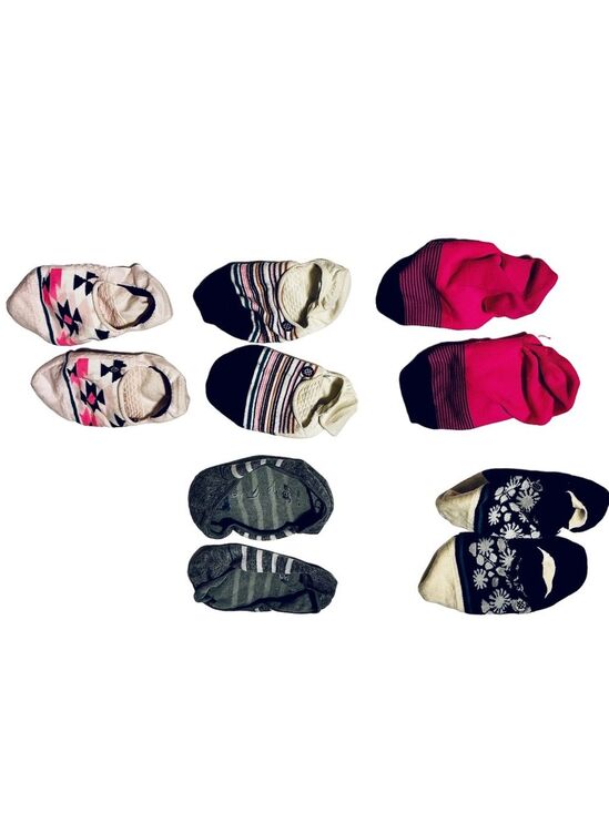 Stance Accessories - NEW Stance and Adidas Pink Black Gray and White Liner No Show Sock Bundle